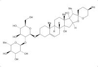 麦冬苷元-3-O-α-L-吡喃鼠李糖基(1→2)-β-D-吡喃葡萄糖苷(128502-94-3)