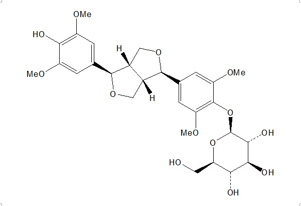 (-)-丁香树脂酚-4-O-β-D-葡萄糖苷（137038-13-2）
