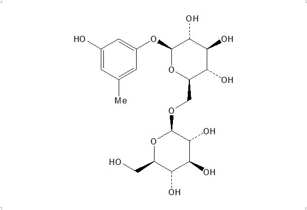 苔黑酚龙胆二糖苷（164991-86-0）