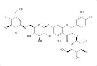 槲皮素-3-O-β-D-葡萄糖-7-O-β-D-龙胆双糖苷（60778-02-1）