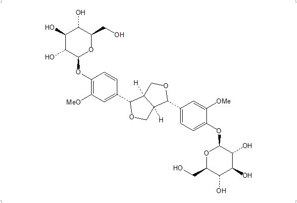 松脂醇二葡萄糖苷（63902-38-5）