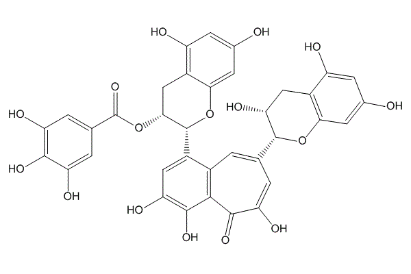 茶黄素-3'-没食子酸酯（28543-07-9）