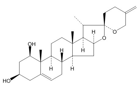 新鲁斯可皂苷元（17676-33-4）