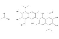 醋酸棉酚（12542-36-8）