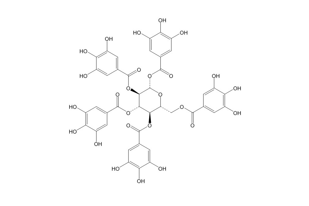 β-1,2,3,4,6-五没食子酰葡萄糖（14937-32-7）