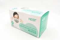 NEST 四层灰色活性炭口罩 922101