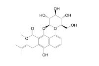 1,4-dihydroxy-2-carbomethoxy-3-prenylnaphthalene-1-O-β-D-glucopyranoside（1415729-43-9）