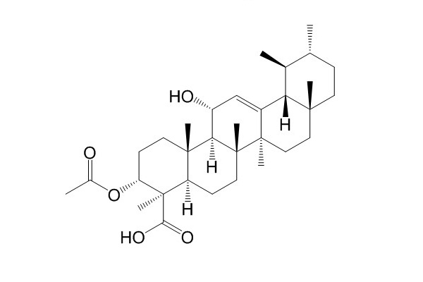 3α-O-乙酰基-11α-羟基-β-乳香酸（146019-25-2）