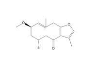 [(1(10)E,2R,4R)]-2-Methoxy-8,12-epoxygemacra-1(10),7,11-trien-6-one（75412-95-2）