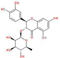 落新妇苷,紫杉叶3-O鼠李甲基酸酯​​​​​​​CAS:29838-67-3