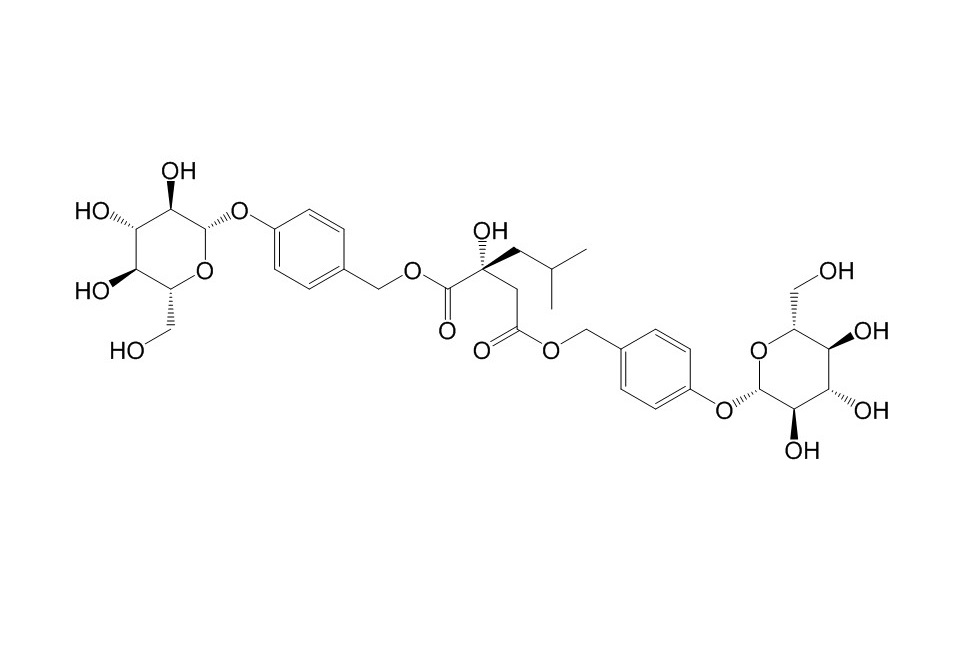 1,4-二[4-(葡萄糖氧)苄基]-2-异丁基苹果酸酯（58139-23-4）