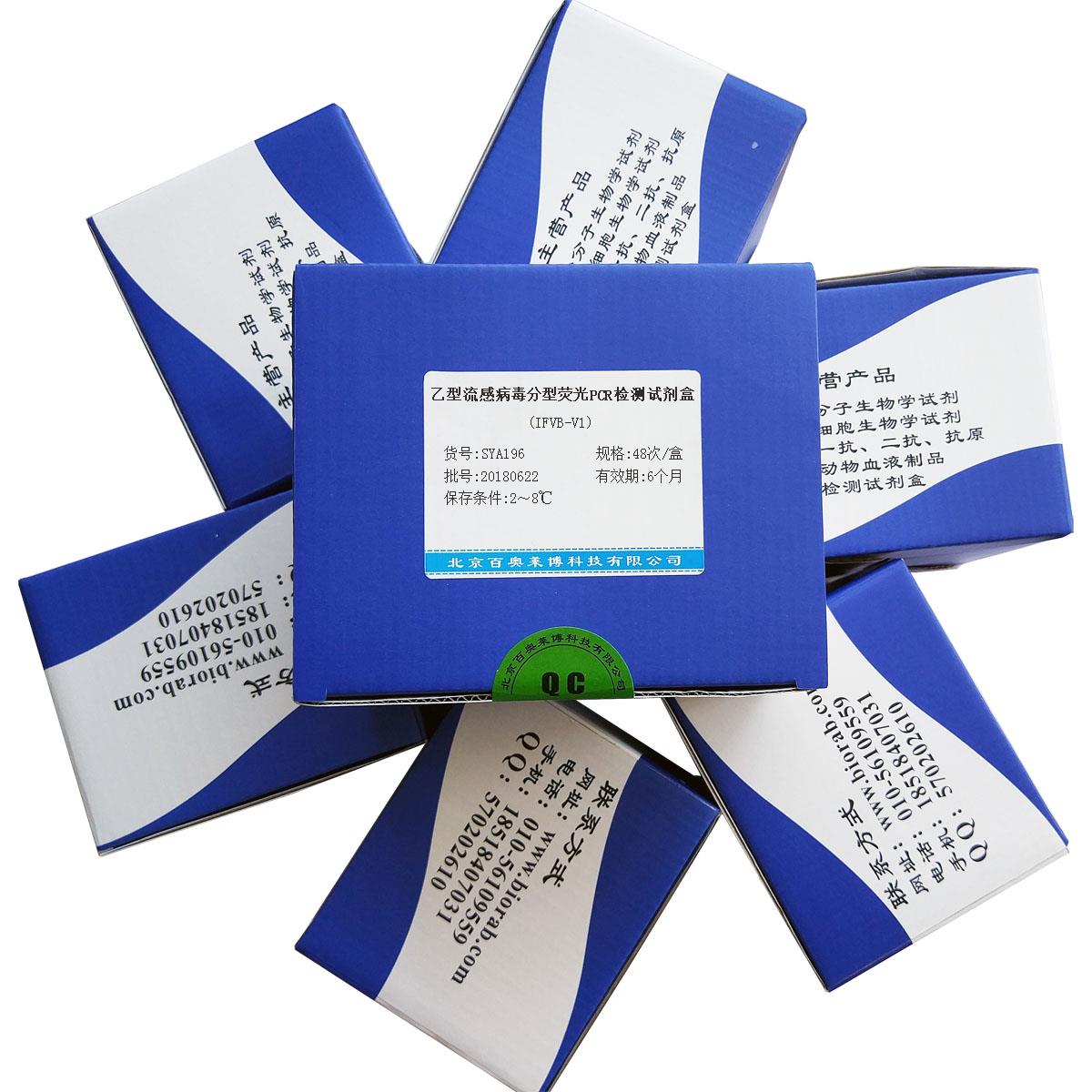 SYA196型乙型流感病毒分型荧光PCR检测试剂盒(IFVB-V1)批发