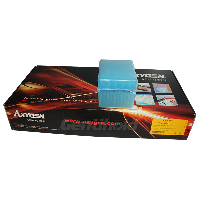 Axygen 1000ul无菌盒装蓝吸头 T-1000-B-R-S