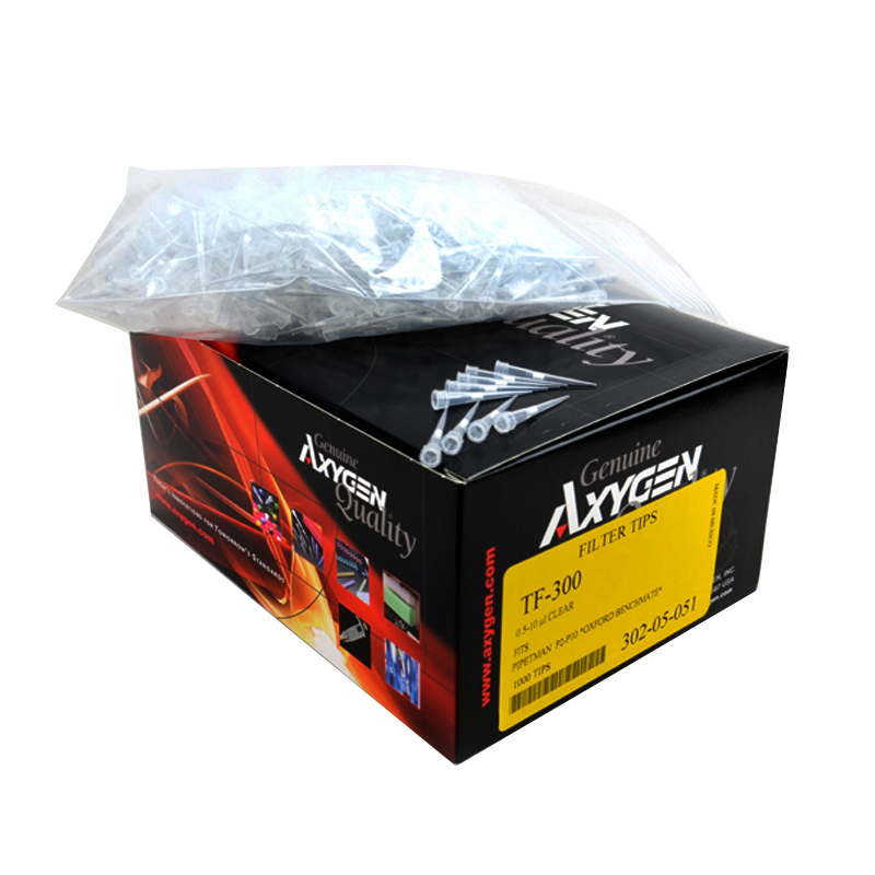 Axygen 10ul带滤芯袋装吸头 TF-300