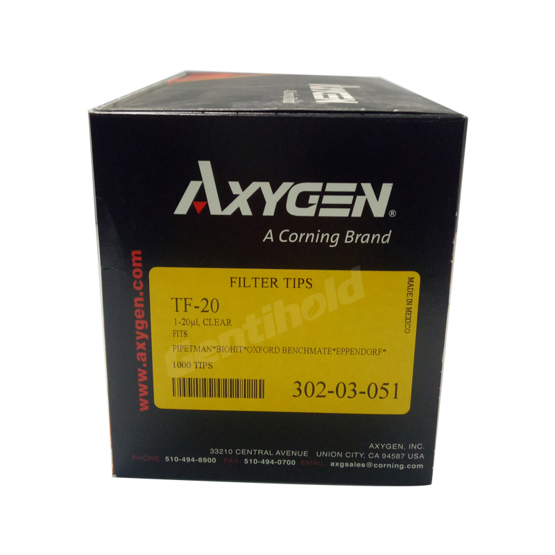 Axygen 20ul带滤芯袋装吸头 TF-20