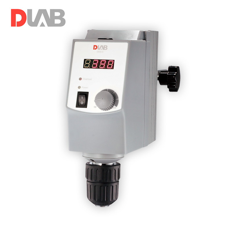 LED数显顶置式强力电子搅拌器OS40-S套装 最大搅拌力40L 含平板支架套装和四叶片式搅拌桨