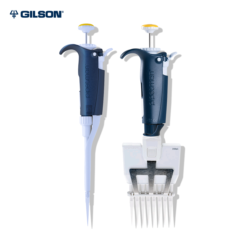 Gilson PL型 20-300ul 12道手动微量可调移液器