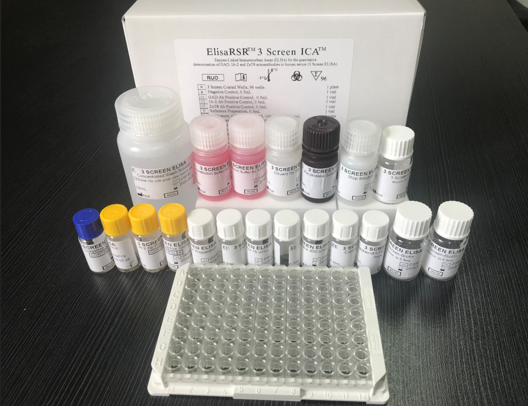 胰岛细胞自身抗体三联ICA ELISA检测试剂盒（3 Screen ICA）