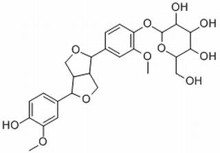 (+)-松脂素-β-D-吡喃葡萄糖苷 CAS号:69251-96-3