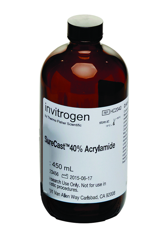 Invitrogen™ SureCast™预混丙烯酰胺溶液(40%)