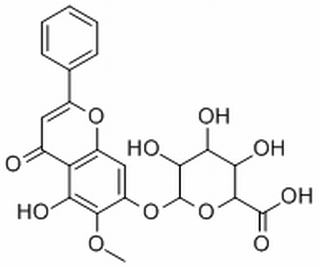 千层纸素A-7-0-β-D-葡萄糖醛酸苷CAS号:36948-76-2