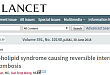 Lancet：双侧颈内动脉血栓形成是怎么回事