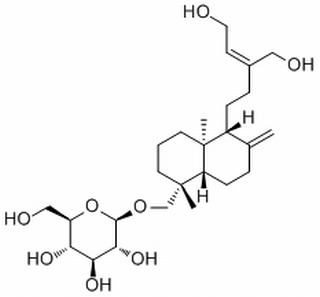 ent-Labda-8(17),13Z-diene-15,16,19-triol 19-O-glucoside HPLC≥98%