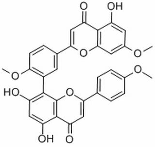 金松双黄酮,西阿多黄素,CAS:521-34-6