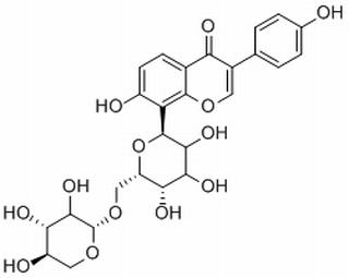 葛根素-6´´-O-木糖苷 CAS:114240-18-5