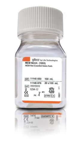 MEM 非必须氨基酸  MEM Non-Essential Amino Acids Solution, 100X ，11140050