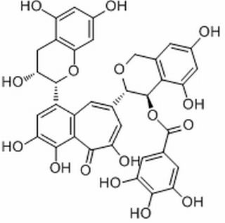 茶黄素-3-没食子酸酯,CAS:30462-34-1
