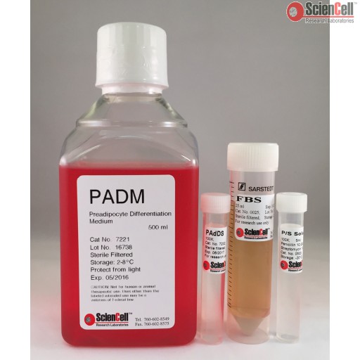 ScienCell 前脂肪细胞分化培养基 PADM(货号7221)