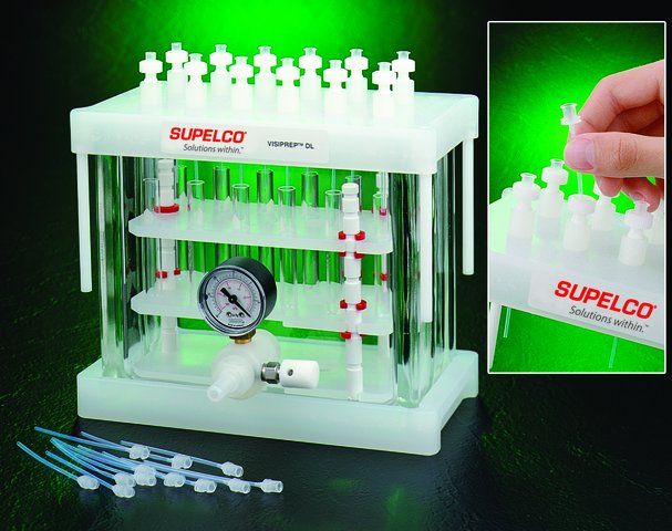 Supelco 固相萃取装置（57044）色谱科12管防交叉污染固相萃取装置