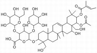 七叶皂苷Iia(158732-55-9)分析标准品,HPLC≥98%