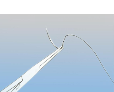 PGA缝合线，PGLA带线缝合针（带针缝合线）