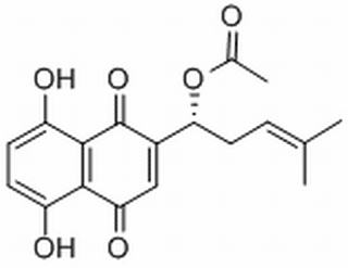 乙酰紫草素(24502-78-1)分析标准品,HPLC≥98%
