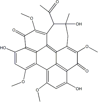竹红菌甲素(77029-83-5)分析标准品,HPLC≥98%