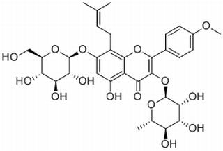 淫羊藿苷(489-32-7)分析标准品,HPLC≥98%