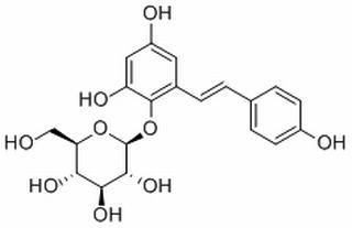 2,3,5,4'-四羟基二苯乙烯葡萄糖苷(82373-94-2)分析标准品,HPLC≥98%