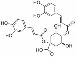 1,4-二咖啡酰奎宁酸(1182-34-9)分析标准品,HPLC≥95%