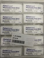 FisherBrand盖玻片载玻片12-545-80现货19121878899上海睿安生物