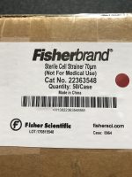 Fisher货号22-363-548现货70um细胞滤网13611631389上海睿安生物