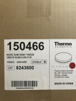 Nunc 150466现货100╳20mm细胞培养皿13611631389上海睿安生物