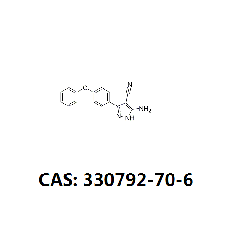 3-氨基-5-(4-苯氧基苯基)-4-氰基-1H-吡唑 330792-70-6