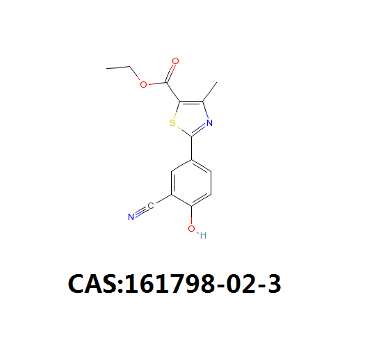 2-(3-氰基-4-羟基苯基)-4-甲基-1,3-噻唑-5-羧酸乙酯161798-02-3