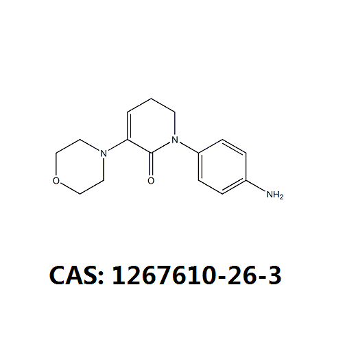 1-(4-氨基苯基)-5,6-二氢-3-(4-吗啉)-2(1H)-吡啶酮1267610-26-3