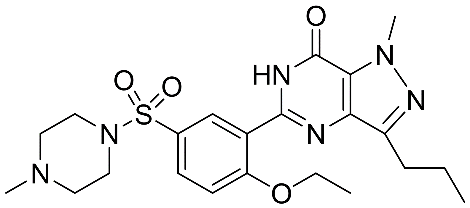 西地那非(139755-83-2)分析标准品,HPLC≥99%