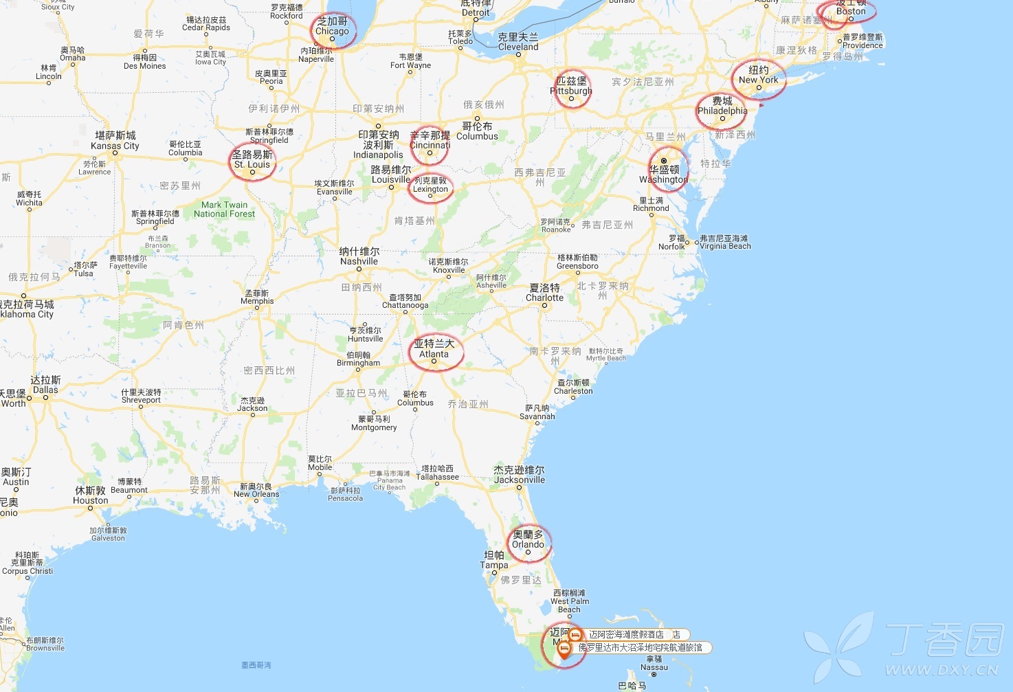 美国东部各大城市90天壮游，预算十万够吗？ - 飘洋过海 -丁香园论坛