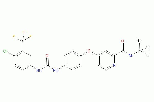 Sorafenib(284461-73-0)分析标准品,HPLC≥98%