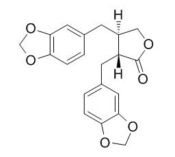 (-)-扁柏脂素，荜澄茄内脂(26543-89-5)分析标准品,HPLC≥95%